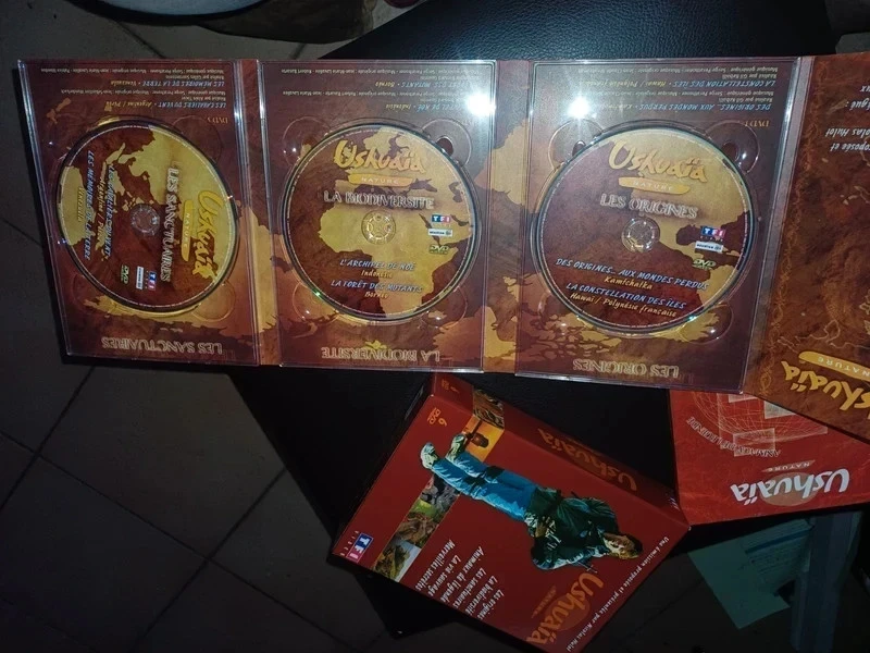 Lote 6 dvd Ushuaia natureza as origens a biodiversidade – photo 6